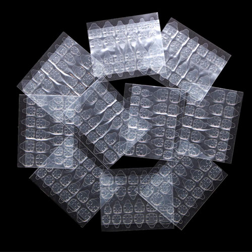 Machine of Waterproof Breathable Jelly Double Sided Adhesive Tabs Nail Glue Sticker False Nail Tips