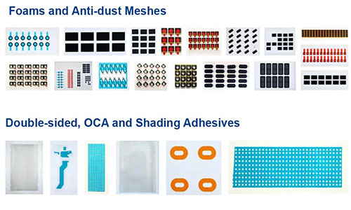 Foams Anti-dust Meshes OCA Shading Adhesives.jpg